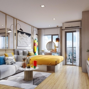 FLO By Sansiri-只需 3 分鐘即可到達 ICONSIAM 河景公寓。