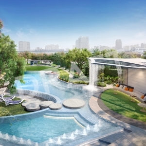 Life Udomsuk Station-距離 BTS 烏東素站僅 100 公尺, 步行2分鐘即可搭乘BTS銜接至曼谷金融中心CBD ASOK