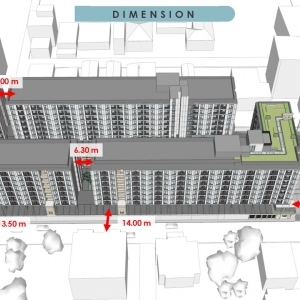 COBE Ladprao – Sutthisan-SC ASSET旗下COBE品牌專為追求思想自由邦蘇特區600m至MRT黃線 Chokchai 4地