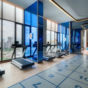 THE BASE Urban Rama 9-Rama 9區中心地帶連結1 分鐘即可到達未來橘色線 MRT捷運站 2 分鐘即可到達 Central