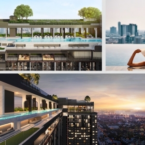 Life Rama 4 - Asoke MRT-鄰詩麗吉展演廳與班查KITTY公園與倫披尼公園和One Bangkok步行約10鐘可達