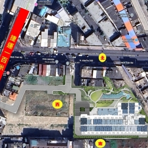 Life Udomsuk Station-距離 BTS 烏東素站僅 100 公尺, 步行2分鐘即可搭乘BTS銜接至曼谷金融中心CBD ASOK