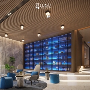 Whizdom Craftz Samyan-MQDC建商旗下新高端品牌 Whizdom Craftz的第一個項目，距離MRT Samyan約49