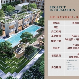 LIFE Ratchada-Rama9-曼谷金融中帕藍9證交所MRT與橘線與機場捷運雙細統