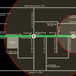 HYDE Heritage Thonglora-曼谷三捷運站旁富人區燙金地段THONG LO