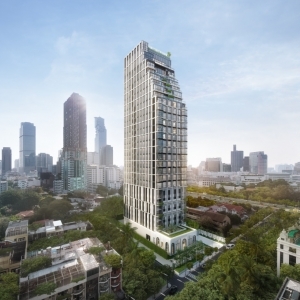 The Reserve Sathorn-曼谷CBD金融中心Sathorn中，僅134戶的高隱私超奢華住宅大樓