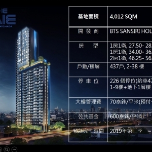泰國曼谷BTS  ASOK  The ESSE Asoke-曼谷　最繁華市中心小豪宅