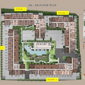 LIFE Ratchada-Rama9-曼谷金融中帕藍9證交所MRT與橘線與機場捷運雙細統