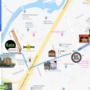THE BASE SUKHUMVIT 50-曼谷BTS捷運花園宅