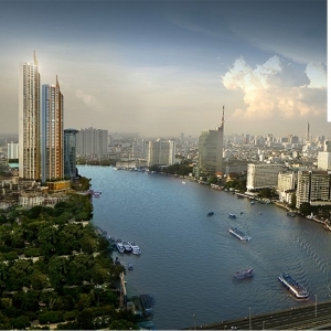 FLO By Sansiri-只需 3 分鐘即可到達 ICONSIAM 河景公寓。